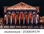 The Teatro Degollado performing arts theater with a mesmerizing architecture in Jalisco, Mexico