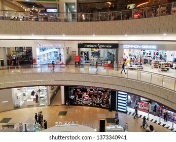 Tebrau, Johor, Malaysia - 29th Mar 2019. View Of Various Floor Level Inside AEON Mall Tebrau