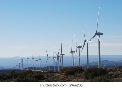 Tecate Divide Windmills In California