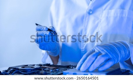 A Tech Fixing Device in Lab