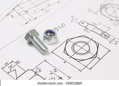 35+ Latest Nuts And Bolts Engineering Drawing | The Campbells Possibilities