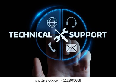 Technical Support Customer Service Business Technology Internet Concept.