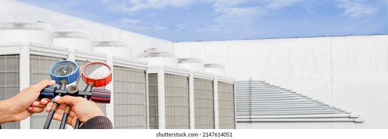 technician-checking-air-conditioning-operation-detecting-stock-photo