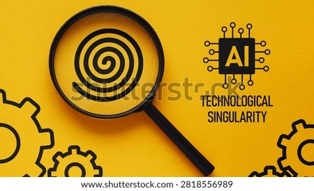 Technological Singularity Concept Artificial Intelligence Superintelligence AGI Artificial Superintelligence Human Machine Evolution Exponential Innovation Future Technology Digital Transformation