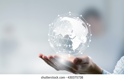 Technologies connecting the world - Shutterstock ID 430375738