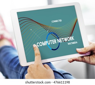 Technology Cloud Network Share Multimedia Concept