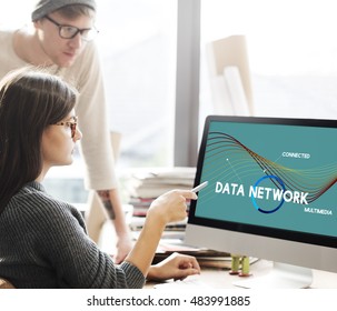 Technology Cloud Network Share Multimedia Concept