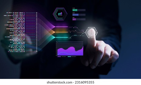 technology concept ai artificial intelligence For business people who use AI intelligent robot technology, artificial intelligence by entering commands to create something. future technology changes - Powered by Shutterstock - Get 15% off with code: PIKWIZARD15