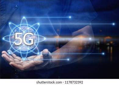 Technology Develops Networking in 5G Systems, Element of this image furnished by Nasa