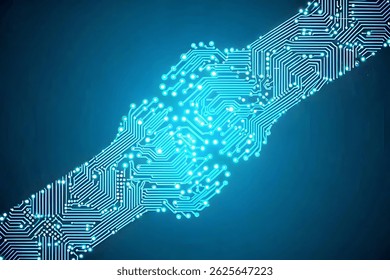 Technology and engineering concept.Generative AI