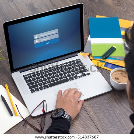 TECHNOLOGY INTERNET PASSWORD SECURITY USER CONCEPT