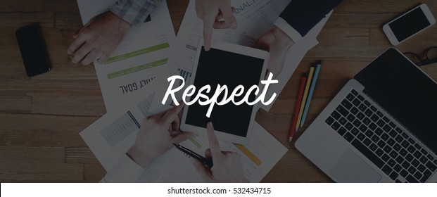TECHNOLOGY INTERNET TEAMWORK RESPECT CONCEPT