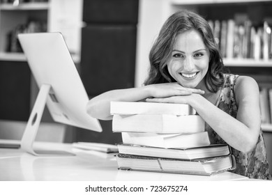 Technology Library Student Learning Concept