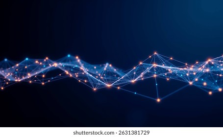 Technology Network Background.Abstract dot white blue pattern gradient texture technology background - Powered by Shutterstock - Get 15% off with code: PIKWIZARD15