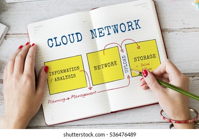  Technology Network Data Management Icon