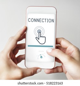 Technology Networking Communication Connection Concept - Shutterstock ID 518223163