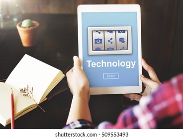 Technology Networking Multimedia Internet Concept