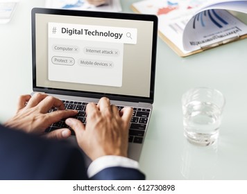 Technology System Network Security Development Graphic Word