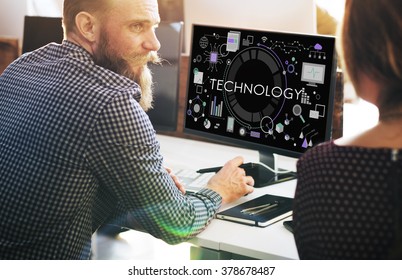 Technology Tech Digital Evolution Internet Data Concept