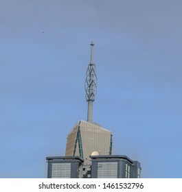 A Technology Tower High In The Sky 