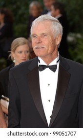 TED TURNER & Date At The 76th Annual Academy Awards In Hollywood. February 29, 2004