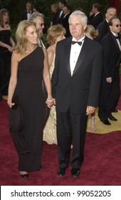 TED TURNER & Date At The 76th Annual Academy Awards In Hollywood. February 29, 2004