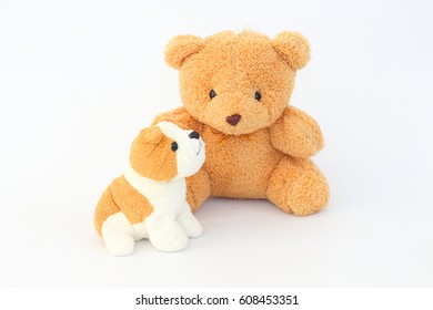 teddy bear brown dog