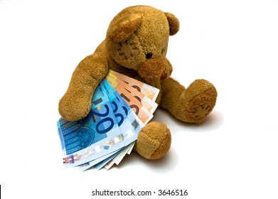 money teddy bear