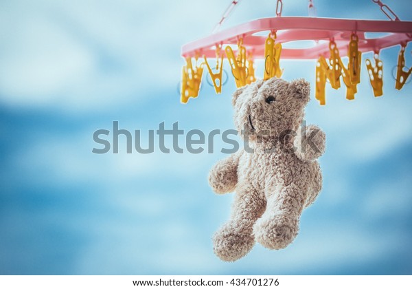 teddy bear laundry