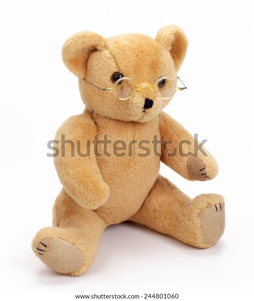 teddy bear with glasses