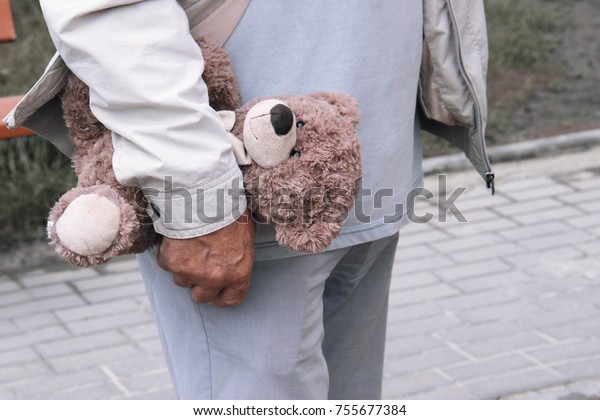 teddy bear person