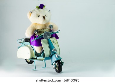 motorcycle teddy bear