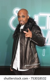 Teddy Riley Arrives At The BET Presents: 2017 Soul Train Awards In Las Vegas, Nevada On November 5th  2017 At The Orleans Arena 