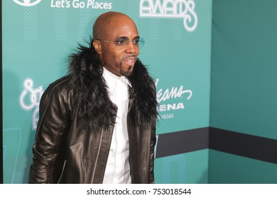 Teddy Riley Arrives At The BET Presents: 2017 Soul Train Awards In Las Vegas, Nevada On November 5th  2017 At The Orleans Arena 