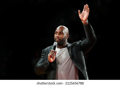 Teddy Riner During The Paris Grand Slam 2021, Judo Event On October 16, 2021 At AccorHotels Arena In Paris, France.