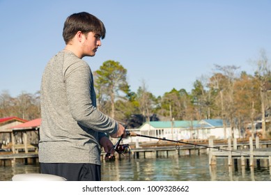 Teen Bass Fishing, Lure, Bass Boat