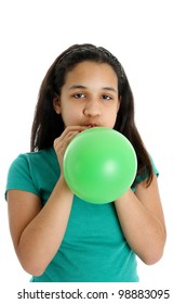 1,121 Child Blowing Up Balloon Images, Stock Photos & Vectors ...