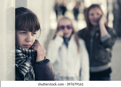 Teen Girls Conflict On City Street Stock Photo 397679161 | Shutterstock