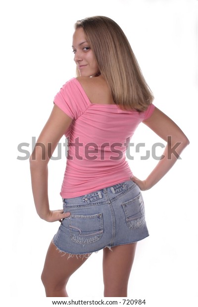 Teen In Miniskirts