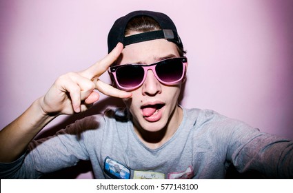 Teen Selfie Boy