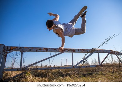 Teen Shows Parkour