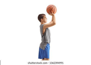 Kid Shooting Basketball Images Stock Photos Vectors Shutterstock