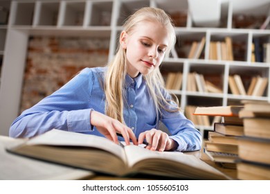 Teenage Girl Library Stock Photo (edit Now) 1018823353