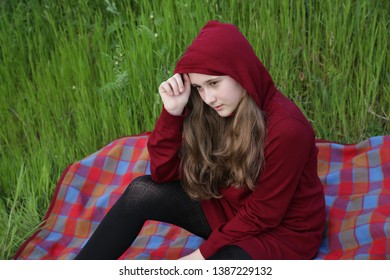 red hoodies for teenage girl