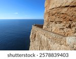 Teenager girl enjoying the seascape on Neptune