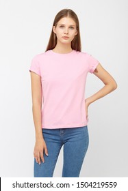 100,777 Girls Pink T Shirt Images, Stock Photos & Vectors | Shutterstock