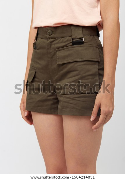 khaki shorts for teenage girl