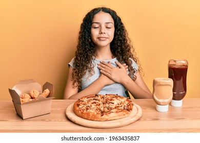 Chest eating photoes