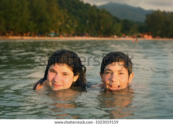 Brother And Sister Nudists