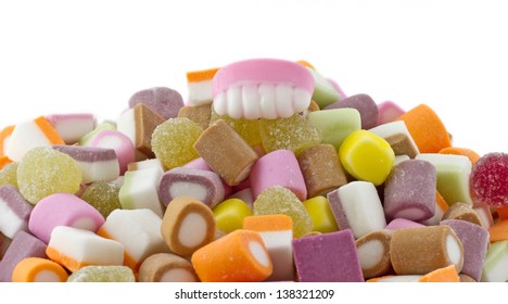 Teeth On Dolly Mixture